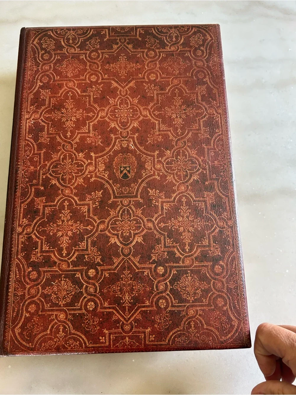 Vintage Robin Wing Faux Book Secret Storage Box